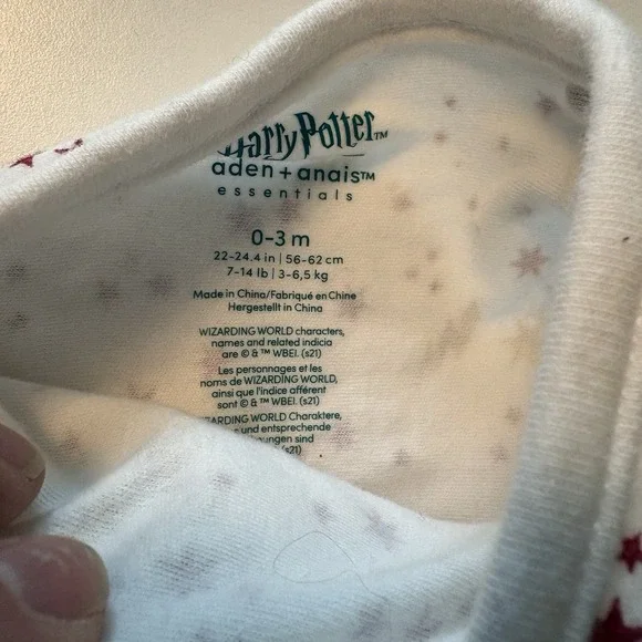 Aden + Anais Limited Edition Harry Potter Easy Swaddle Wraps SET THREE 3 - Picture 9 of 12